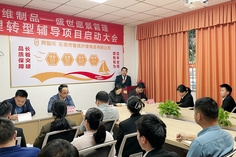 智成總經理吳總致辭 智成總經理吳總致辭