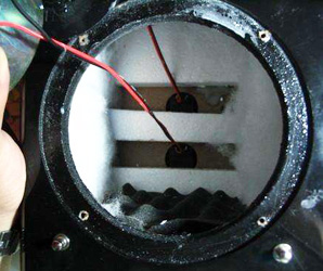 吸音棉剖面圖 吸音棉剖面圖