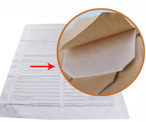 電熱毯剖面圖 電熱毯剖面圖