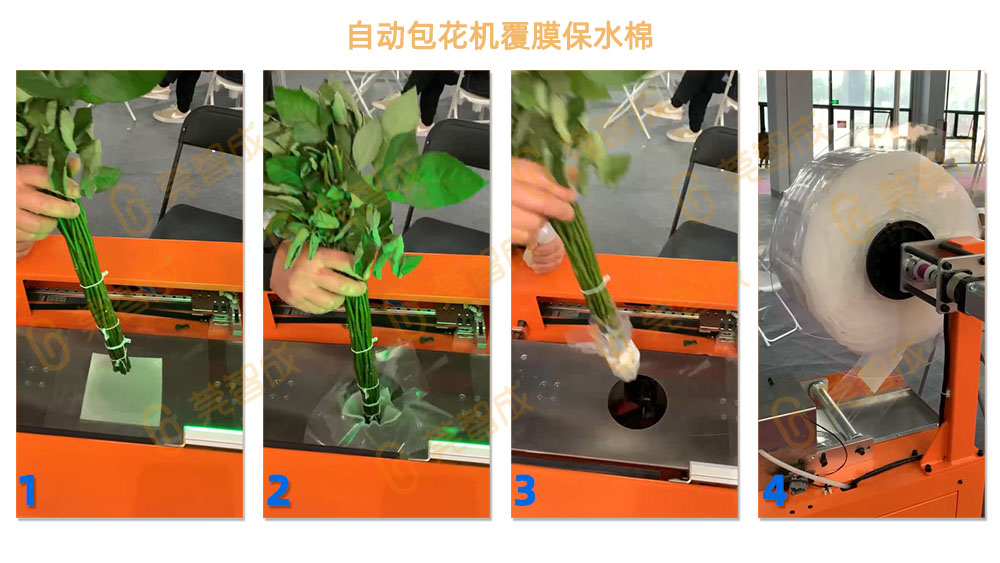 自動包花機吸水棉-應用領域