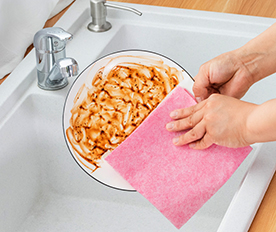 吸水針刺棉剖面圖 吸水針刺棉剖面圖