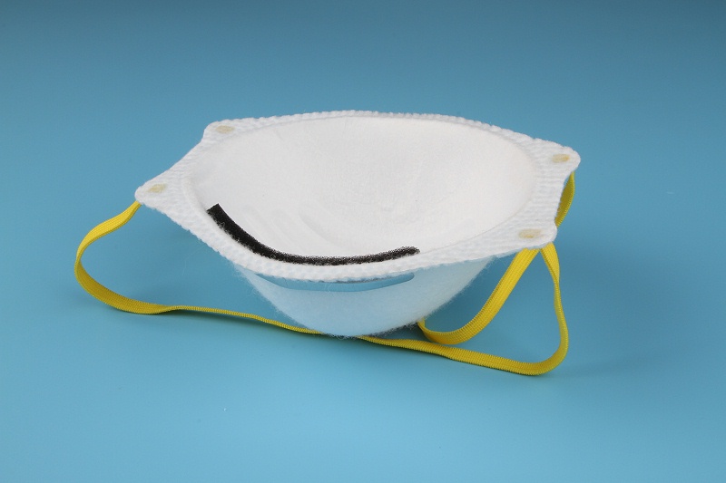 杯型口罩針刺棉 杯型口罩針刺棉,口罩定型棉,定型棉,定型針刺棉,杯型口罩定型棉8