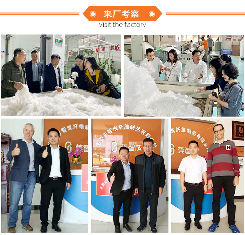 針刺棉客戶來廠考察 針刺棉客戶來廠考察