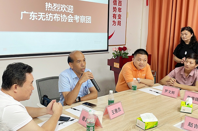 廣東無紡布協會考察團 廣東無紡布協會考察團